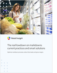 The real lowdown on markdowns: current practices and smart solutions