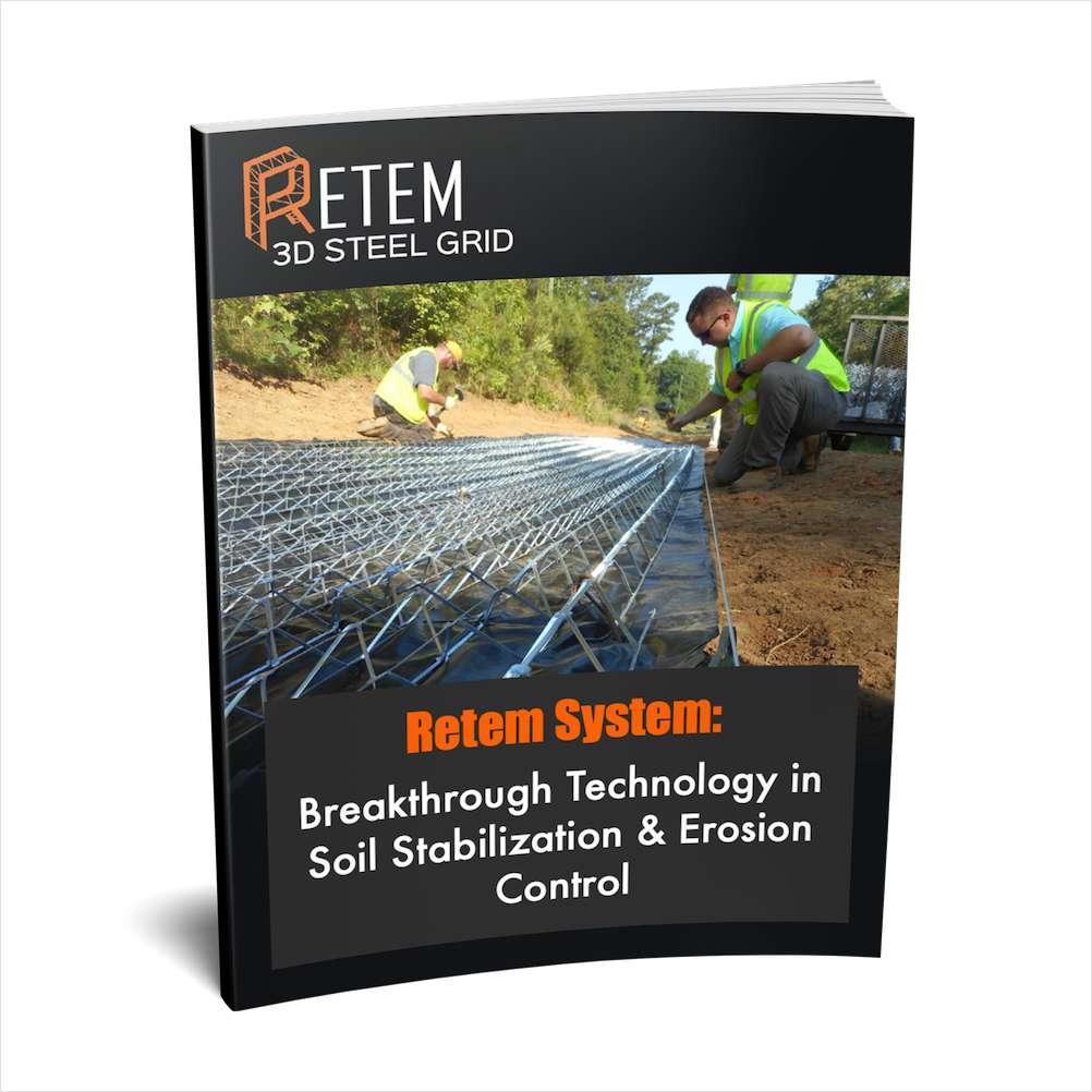 Retem System: Breakthrough Technology in Soil Stabilization & Erosion Control