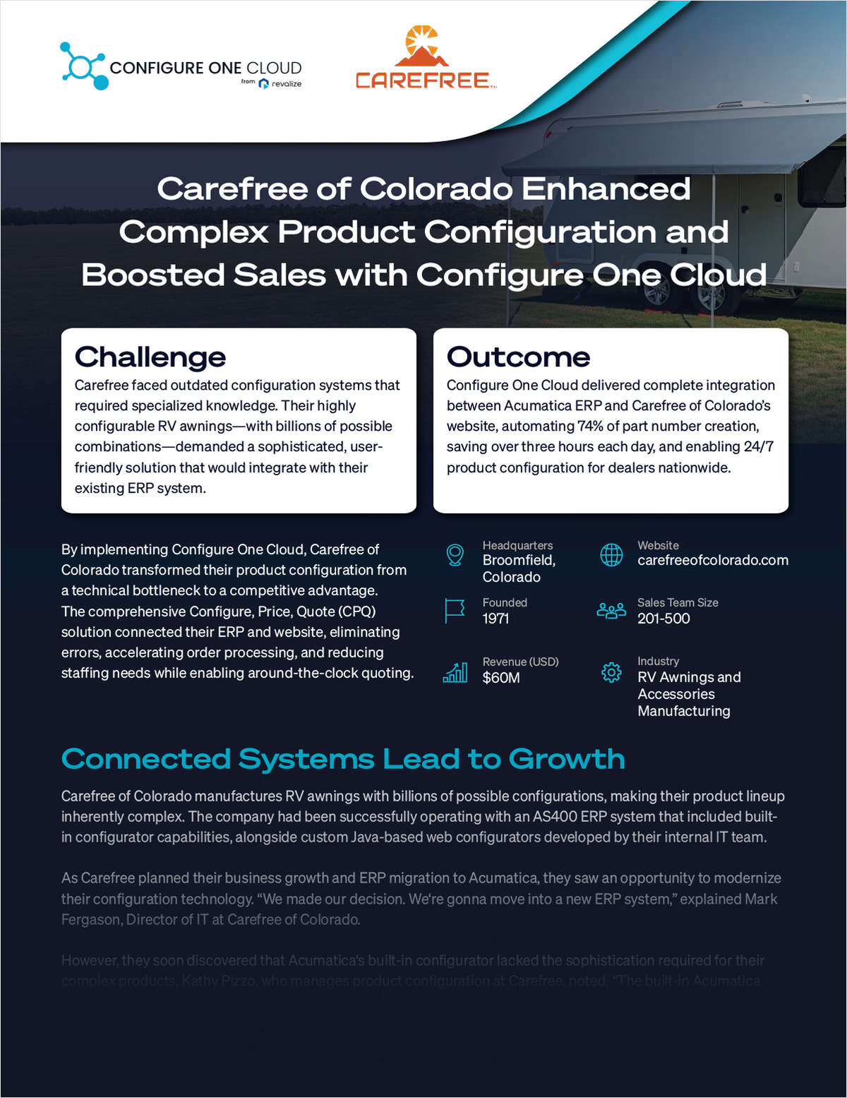 From Bottleneck to Advantage: Carefree of Colorado's Journey to Seamless Product Configuration