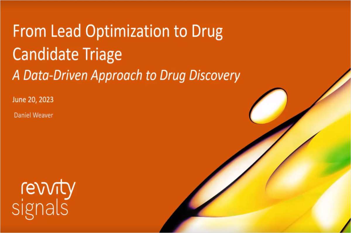 From Lead Optimization to Drug Candidate Triage: A Data-Driven Approach to Drug Discovery