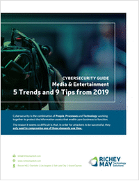 M&E Cybersecurity: 5 Trends and 9 Tips from 2019