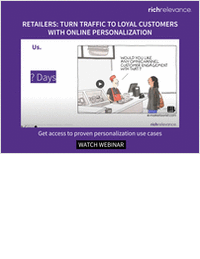 Turn Traffic to Loyal Customers Webinar With Commerce Personalization