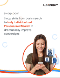 Swap sees an immediate  7.3% increase in conversions with Personalized Search