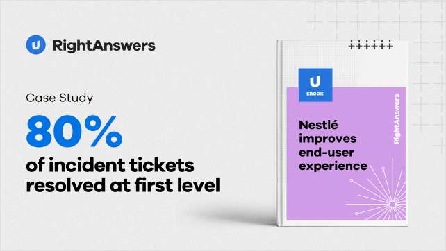 Nestlé Improves End-User Experience With Rightanswers