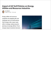 How tariffs reshape energy sector strategies and tech investments