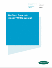 Forrester Total Economic Impact Study of RingCentral