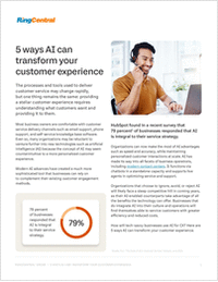 5 Ways AI Can Transform Your Customer Experience