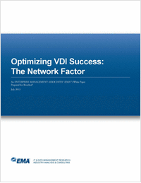 Optimizing VDI Success:The Network Factor