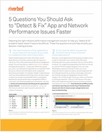 5 Questions to Ask to 'Detect & Fix' Performance Issues Faster