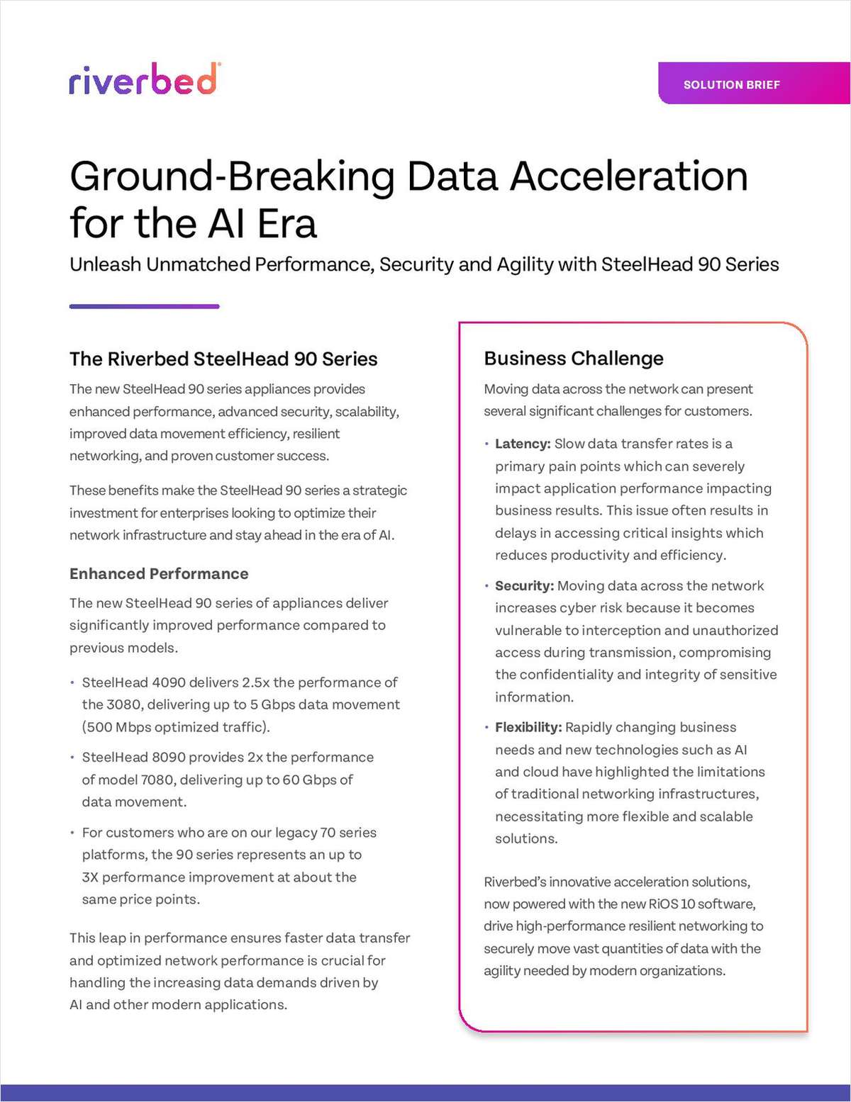 Ground-Breaking Data Acceleration for the AI Era
