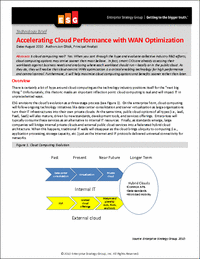 Accelerating Cloud Performance with WAN Optimization