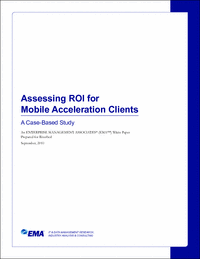 Assessing ROI for Mobile Acceleration Clients