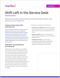 Get Ready to Shift Left in the Service Desk