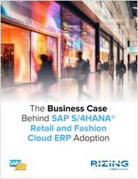 The Business Case Behind SAP S/4HANA Retail and Fashion Cloud ERP Adoption