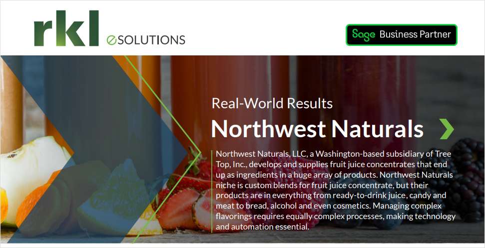 Northwest Naturals Boosts Inventory Accuracy