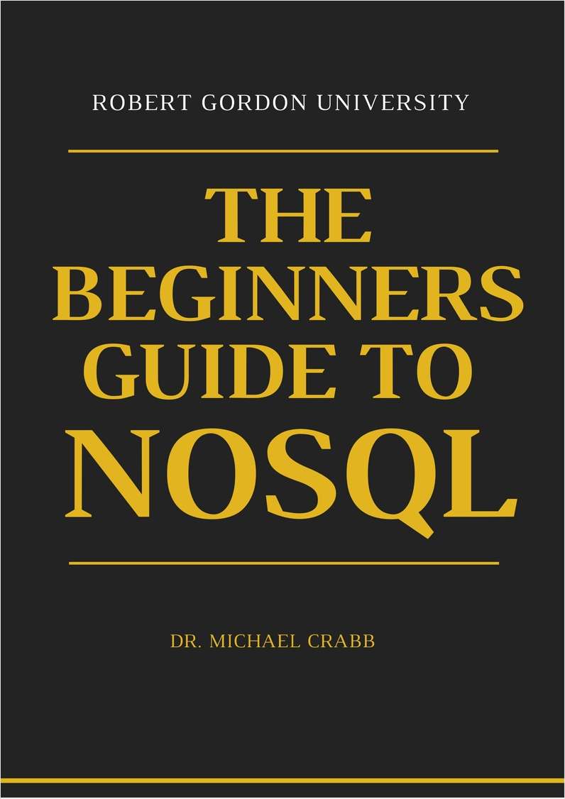 The Beginners Guide to NoSQL