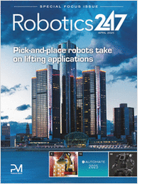 Pick-and-place robots take on lifting applications