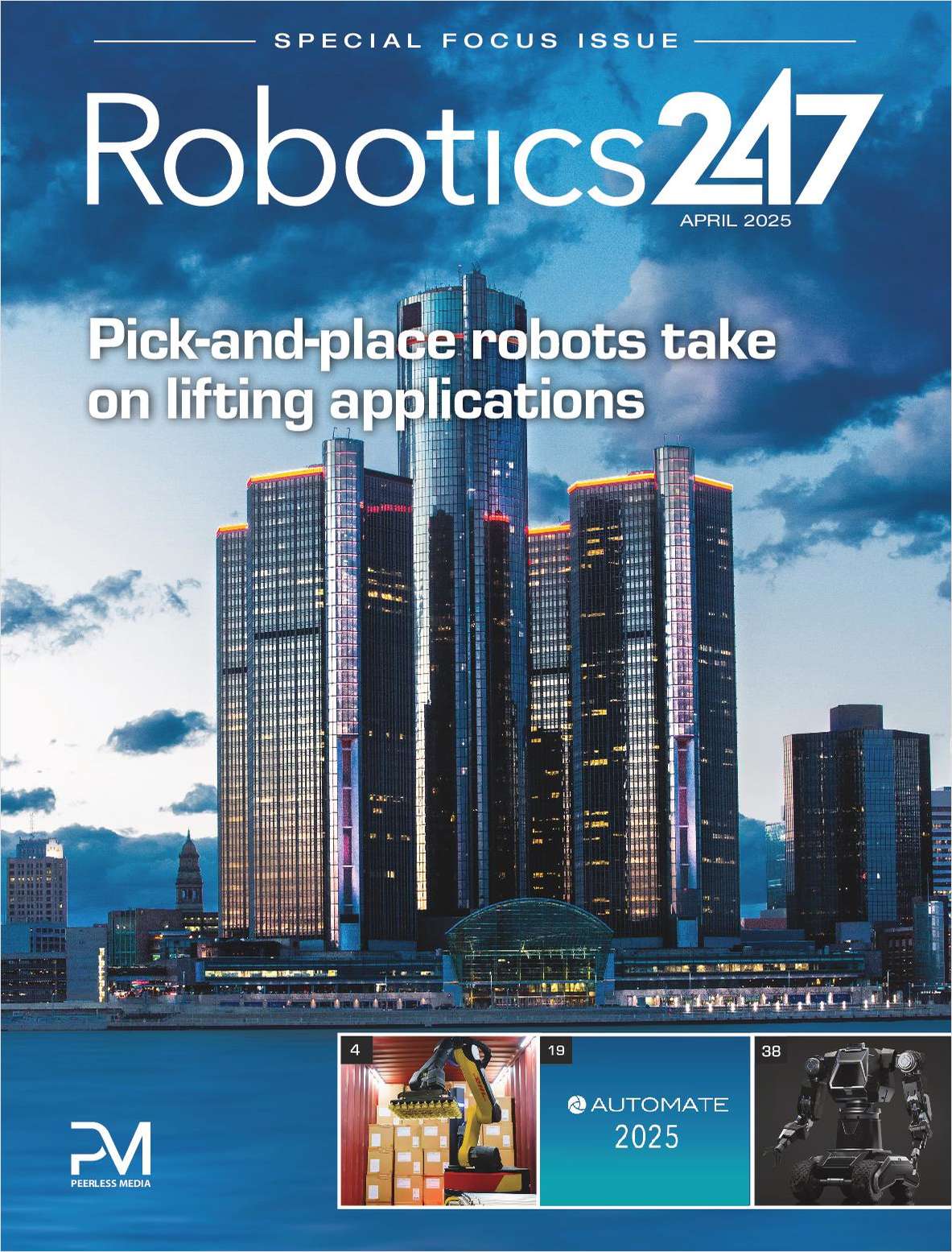 Pick-and-place robots take on lifting applications