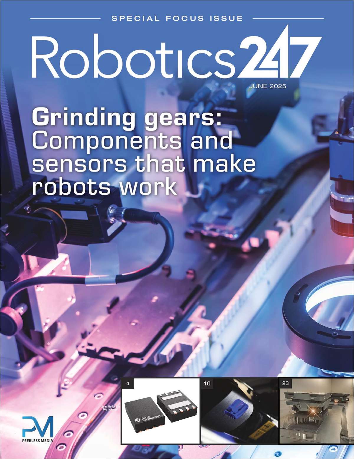 Grinding gears, components and sensors that make robots work