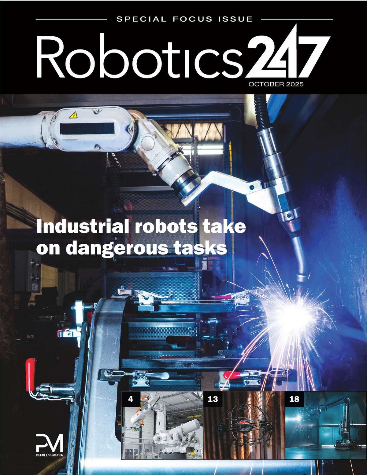 Industrial robots take on dangerous tasks