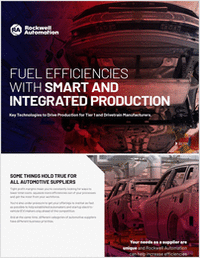 Fuel Efficiencies with Smart and Integrated Production