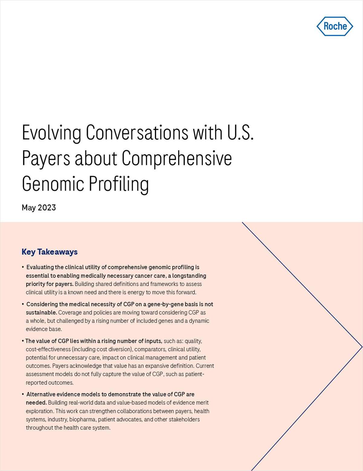 Evolving Conversations with US Payers About Comprehensive Genomic Profiling