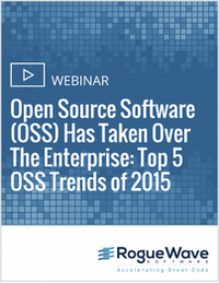 Open Source Software (OSS) Has Taken Over The Enterprise: Top 5 OSS Trends of 2015