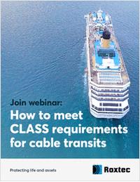 How to meet CLASS requirements for watertight cable transits