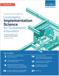 Leveraging Implementation Science for Sustainable Innovation