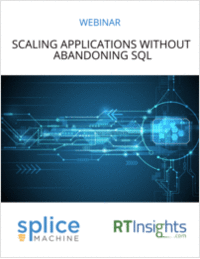 Scaling Applications Without Abandoning SQL
