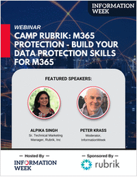 Camp Rubrik: M365 Protection - Build Your Data Protection Skills for M365