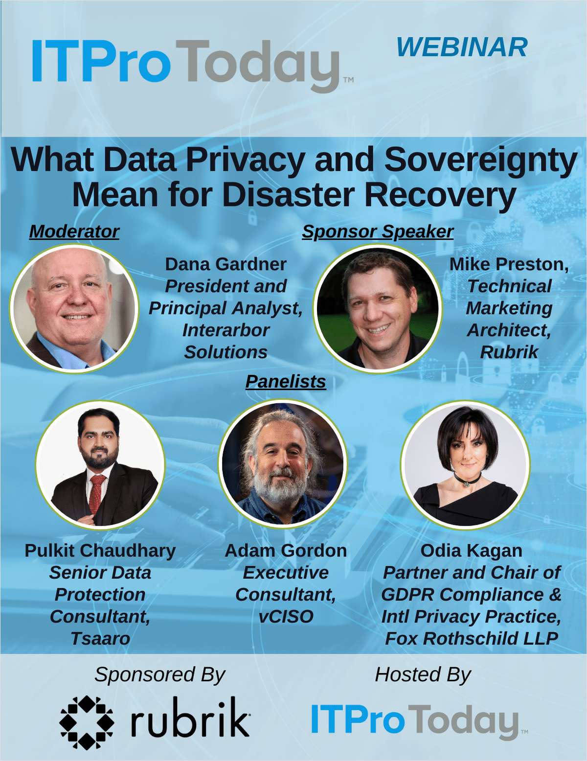 What Data Privacy and Sovereignty Mean for Disaster Recovery