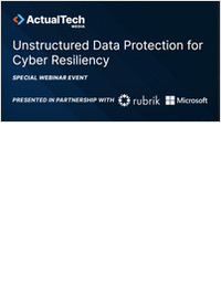 Unstructured Data Protection for Cyber Resiliency with Rubrik & Microsoft