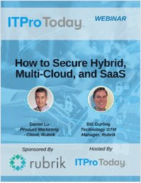 How to Secure Hybrid, Multi-Cloud, and SaaS