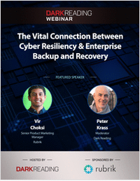 The Vital Connection Between Cyber Resiliency & Enterprise Backup and Recovery