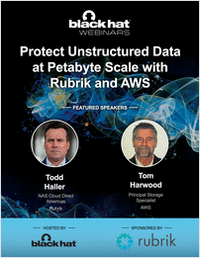 Protect Unstructured Data at Petabyte Scale with Rubrik and AWS