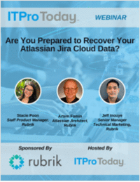 Are You Prepared to Recover Your Atlassian Jira Cloud Data?