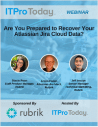 Are You Prepared to Recover Your Atlassian Jira Cloud Data? Are You Prepared to Recover Your Atlassian Jira Cloud Data?