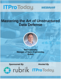 Mastering the Art of Unstructured Data Defense