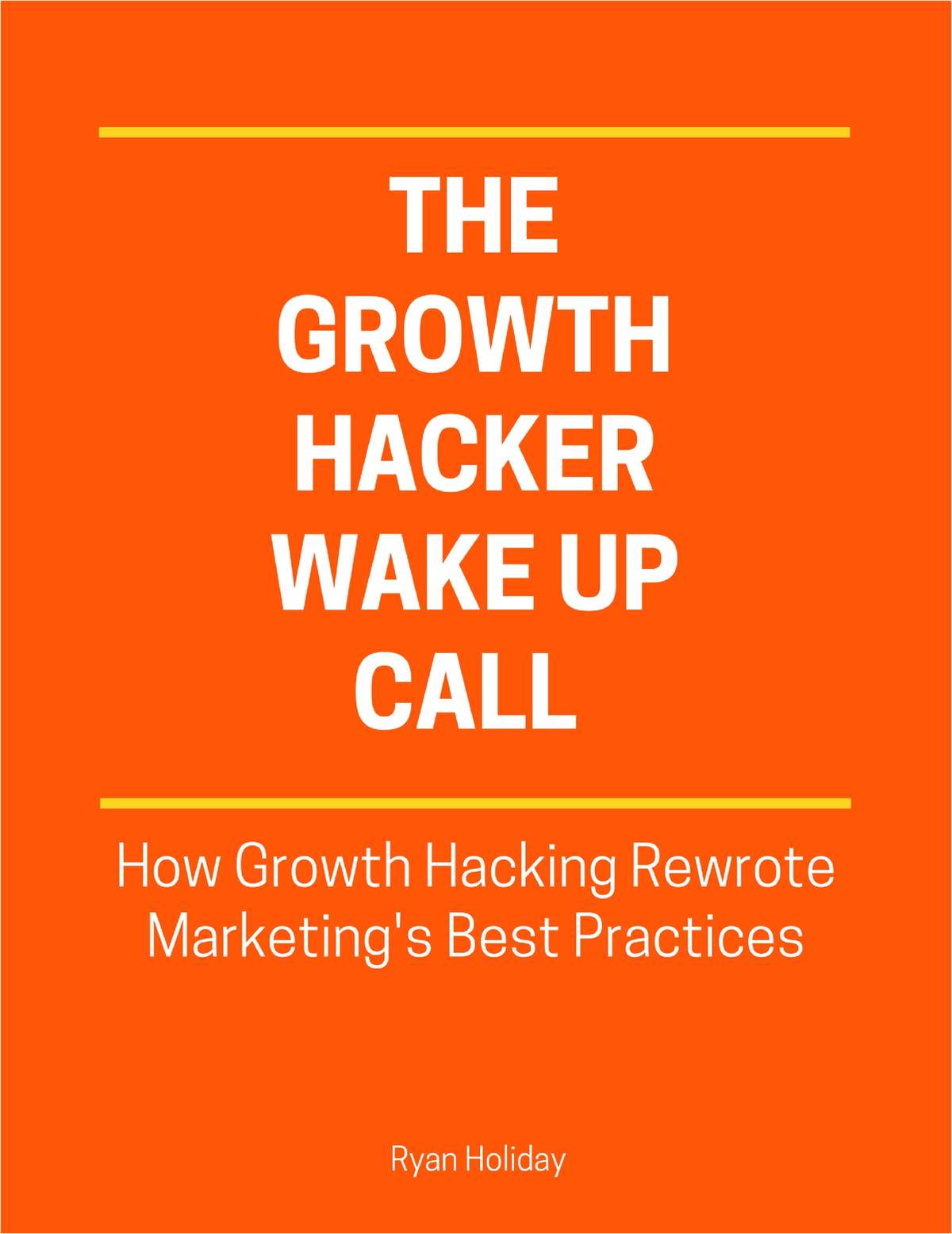 The Growth Hackers Wake Up Call