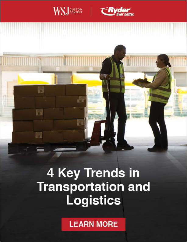 4 Key Trends In Transportation and Logistics