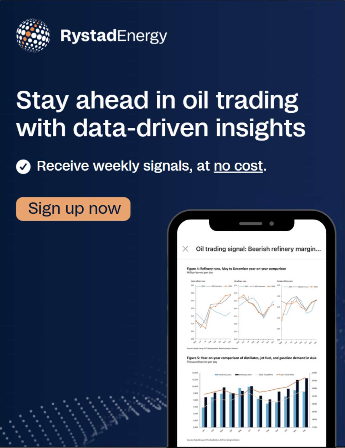 Stay ahead in oil trading with data-driven insights