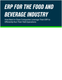 ERP for the Food and Beverage Industry
