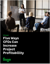Five Ways CFOs Can Increase Project Profitability