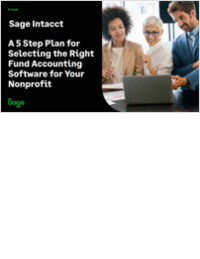 A 5 Step Plan for Selecting the Right Fund Accounting Software for Your Nonprofit