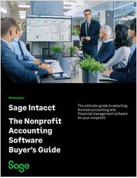 The Nonprofit Accounting Software Buyer's Guide