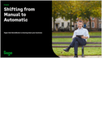 Shifting from Manual to Automatic - Outgrowing QuickBooks lack of automation