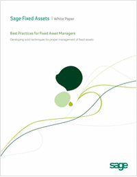 Best Practices for Fixed Asset Managers