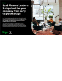 SAAS Finance Leaders: 5 Steps to Drive Your Company From Early to Growth Stage