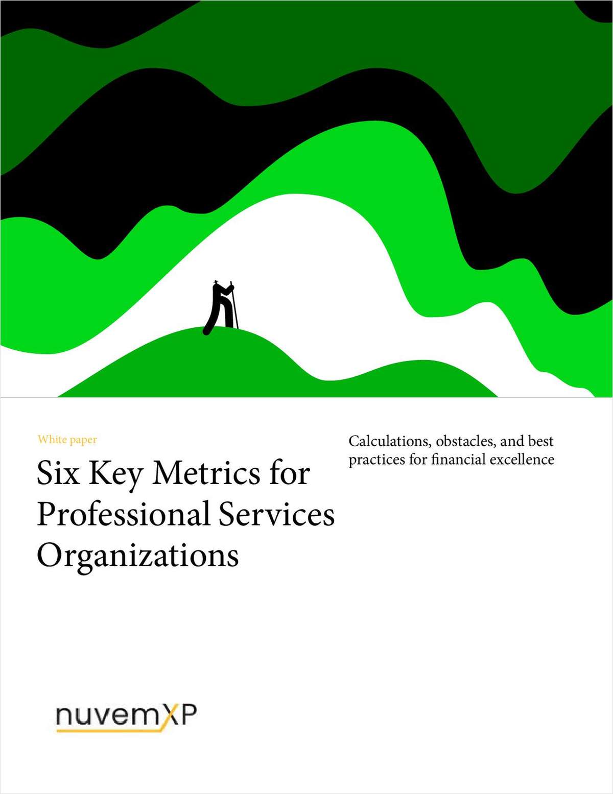 Six Key Metrics for Professional Services Organizations
